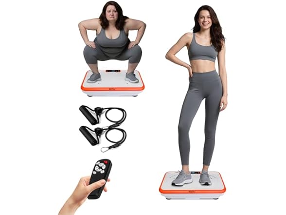 ROTAI Vibration Plate Exercise Machine, Vibration Plate for (Open Box)