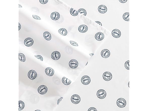 Wrangler - Full Bed Sheets, Button Blue