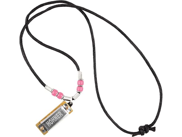 Hohner HOHNER Mini Harmonica Necklace Pink