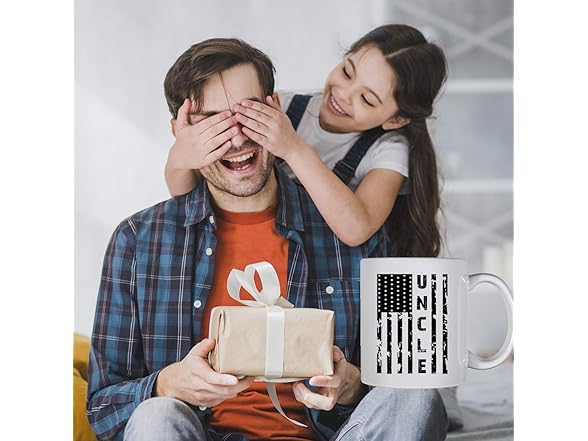 KROPSIS Uncle Vintage American Flag Mug