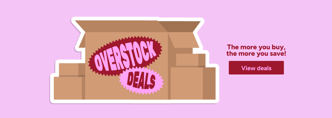 EXTRA 60% off 6 or more Overstock Items at Woot