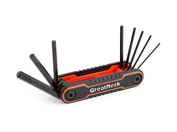  GreatNeck Folding Hex Key Set
