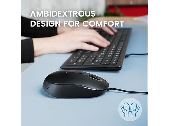 Perixx Wired USB Optical Mouse