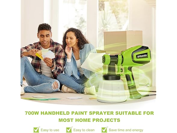VONFORN 700W Paint Sprayer
