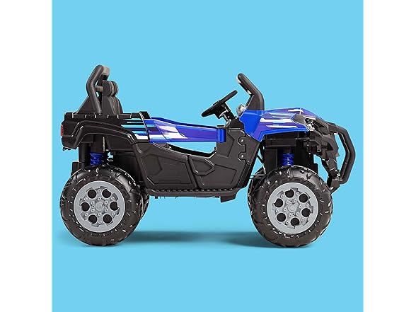 Kid Trax UTV Electric Ride On Toy, Blue