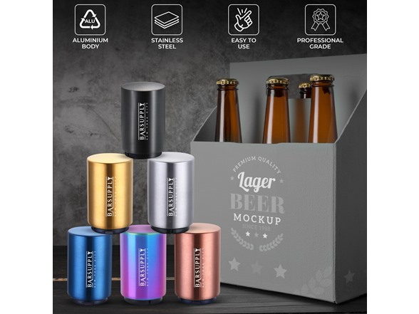 2-Pack Magnetic Beer Bottle Opener