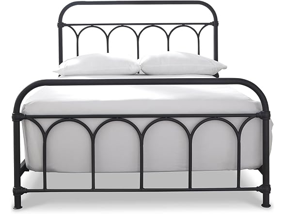 Ashley Nashburg Farmhouse Metal Bed Full