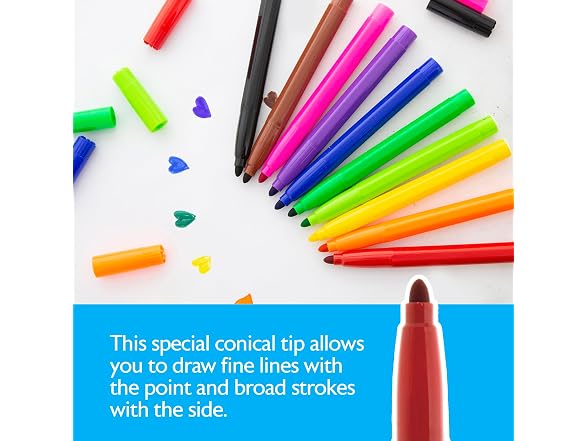 BAZIC PRODUCTS Washable Jumbo Markers