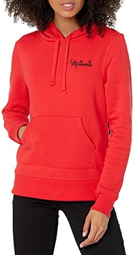 Amazon Essentials Disney | Marvel | Star Wars | Princess Women's Fleece Pullover Hoodie Sweatshirts, Minnie, 5X