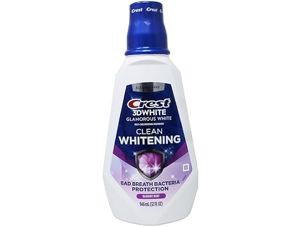 Crest 3D White Mouthwash 32oz