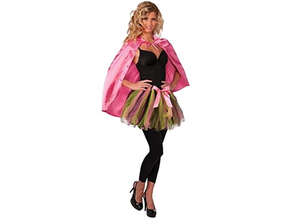 Forum Novelties Fantasy Pink Adult Short Cape Costumes