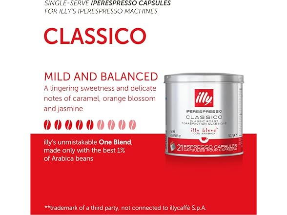 illy Coffee iperEspresso Capsules, 21-ct