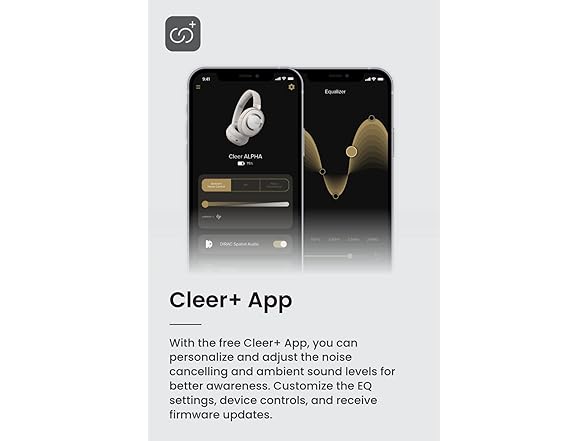 (NEW) Cleer Alpha Adaptive Noise Canceling Headphones