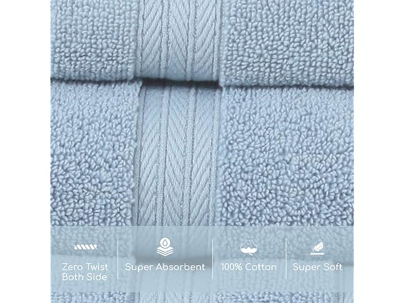 Home Weavers Elegance Essentials 550GSM 100% Cotton