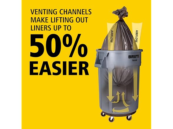 32G Blue Recycling Vented Trash Container