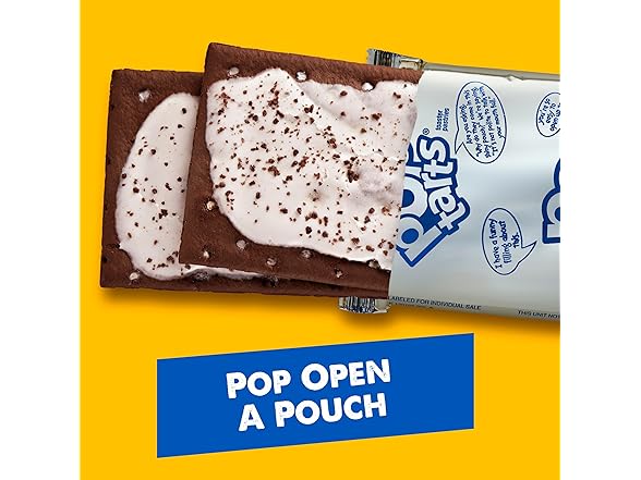 12CT Pop-Tarts Toaster Pastries, Frosted Cookies & Creme