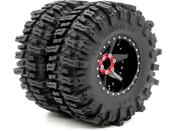 hobbysoul 4pcs RC Adjustable Tires