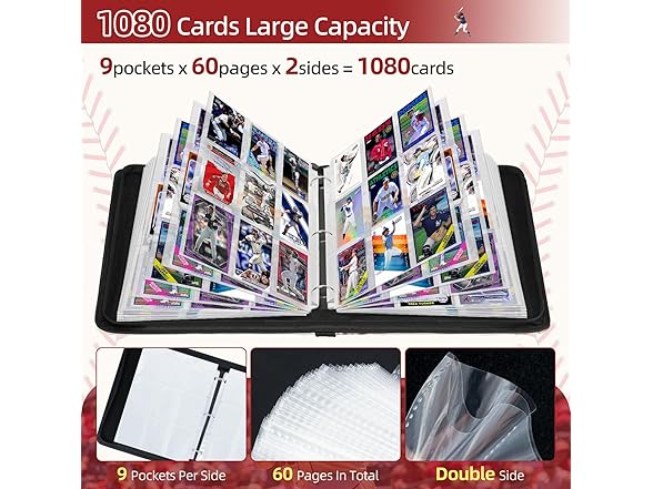 Traier Baseball Card Binder