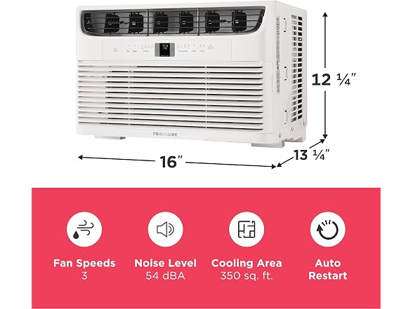 Frigidaire FHWC083TC1 8,000 BTU Window AC