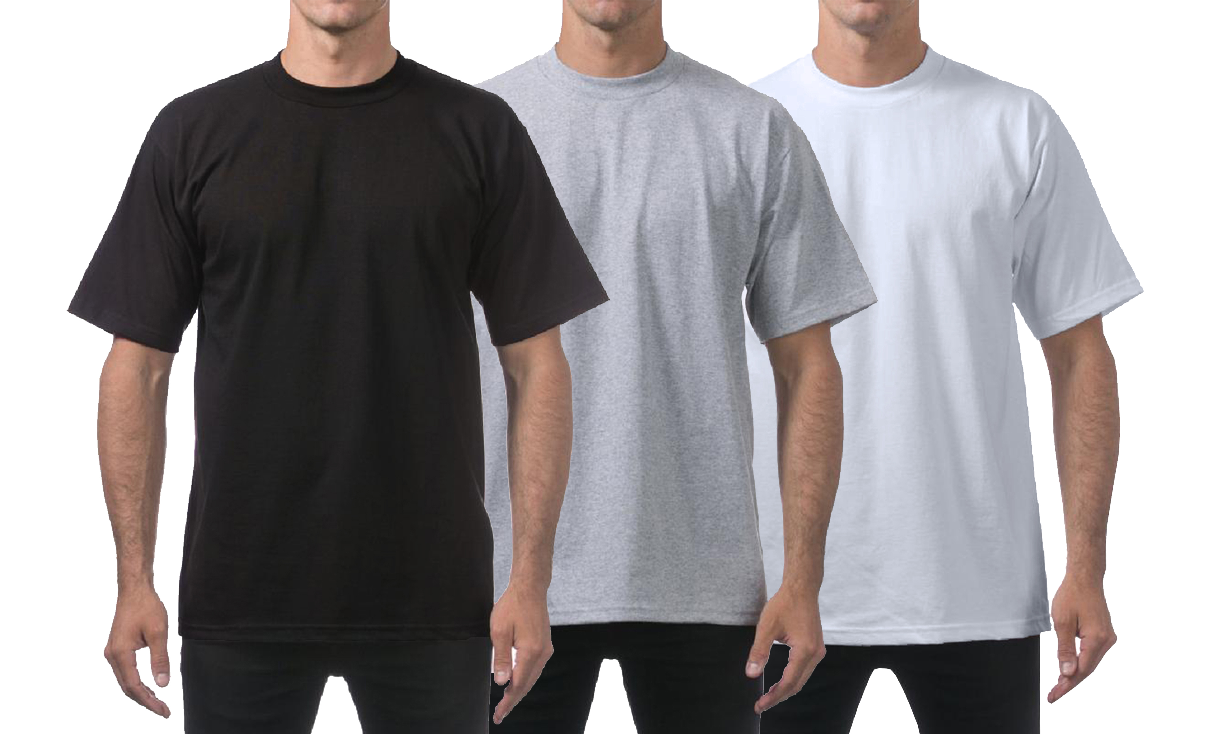 Heavyweight S/S Crew Neck Tees 6, 12, OR 18Pk - Gallery 14