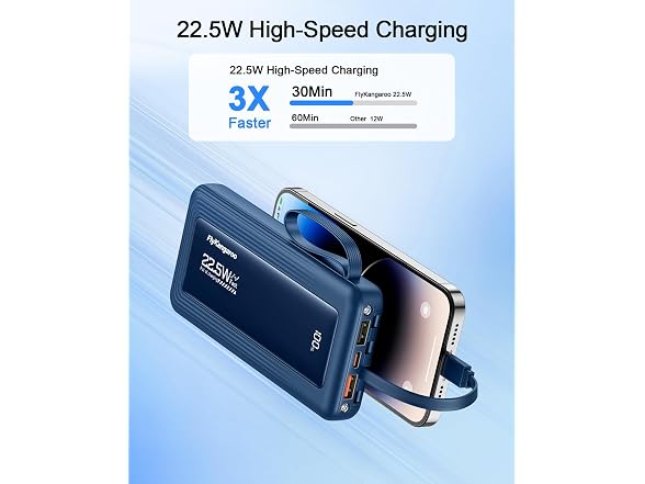 FlyKangaroo 10000mAh 22.5W Power Bank