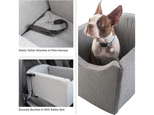 Dog Car Seat - Dog Booster Seat for Small Dog