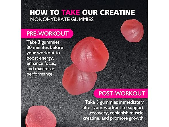 BEAST BITES Creatine Monohydrate Gum