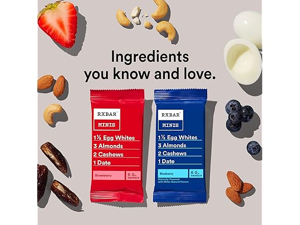 RXBAR Minis Variety Pack, 8ct