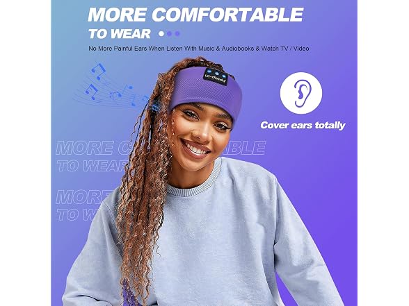 LC-dolida BT 5.4 Headband Sleep Phones
