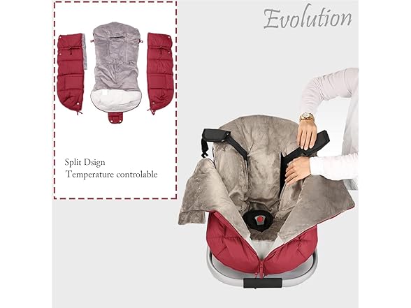 AGACAS Infant Car Seat Cover
