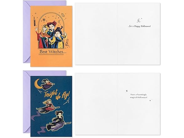 Hallmark Hocus Pocus Halloween Cards Assortment