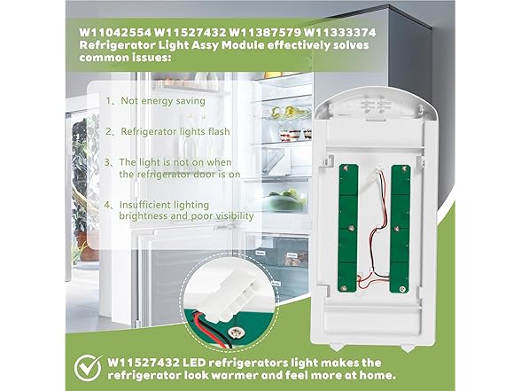 Antonw Refrigerator Light Replacement