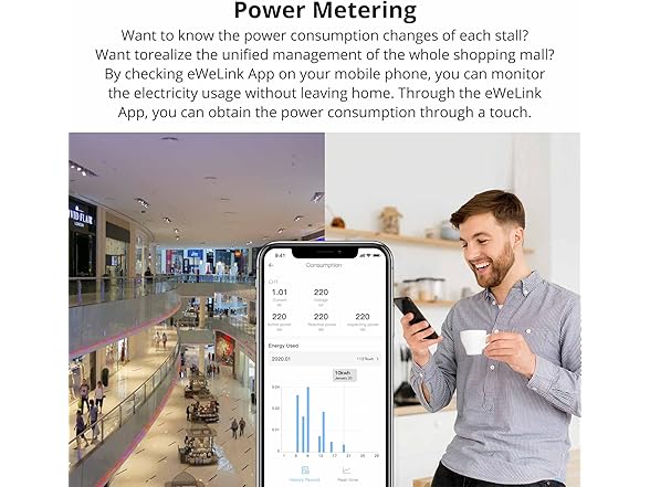 SONOFF Smart Stackable Power Meter
