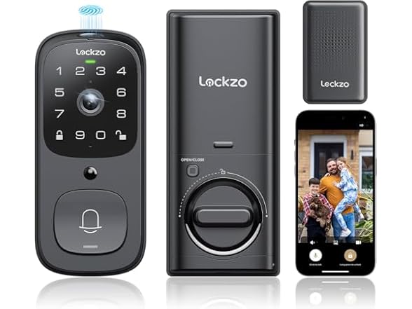 Video Smart Lock with Doorbell WiFi