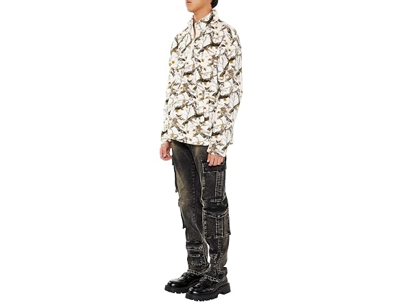 Forever 21 Men's (30) Men's Slim-Fit Mid-Rise Carg