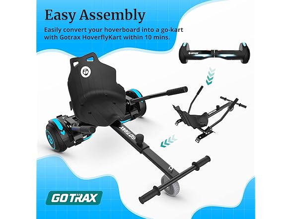 Gotrax HoverflyKart Seat Attachment Accessory