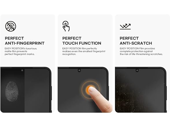 EASY POSITION Screen Protector (3-Pack)