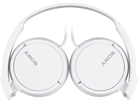 Sony ZX Series Wired Headphones, White