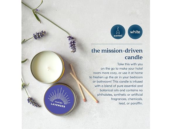 GoodLight Scented Candle Tin Paraffin Free