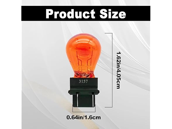 stymart 10 Pieces 3157 Light Bulb, Plastic Base