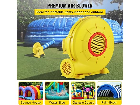 Air Blower, 450W 0.6HP Inflatable Blower