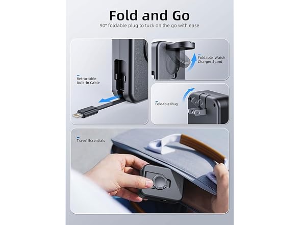 AFLYDOG 2 in 1 Wall Charger