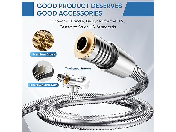 High Pressure 8-mode Handheld Shower Head