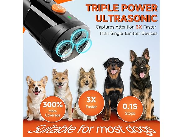 Dog Bark Deterrent Device