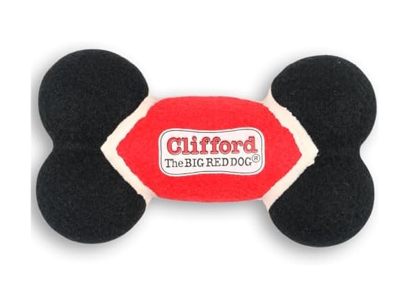 Clifford Toughie Bone 6.75" Dog Toy