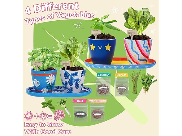 Paint Plant Flower Gardening Kit 2