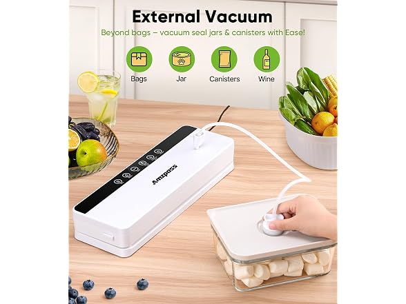 Vacuum Sealer for Food, 6-in-1 Food