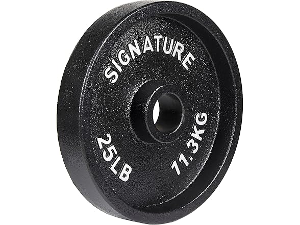 Signature Olympic Weight Plate 25lb Single