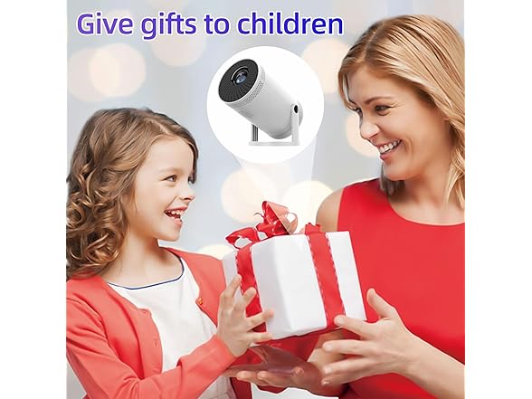 Portable Mini Projector w/ WiFi 720P