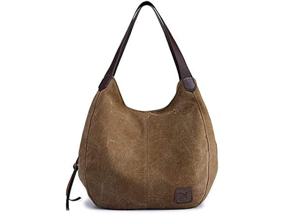 Canvas sling boho purses Multi-pocket